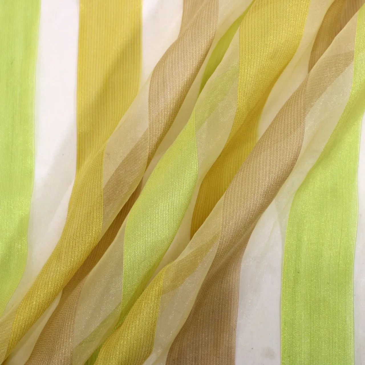 1 3/4 YARDS ORGANZA STRIPE