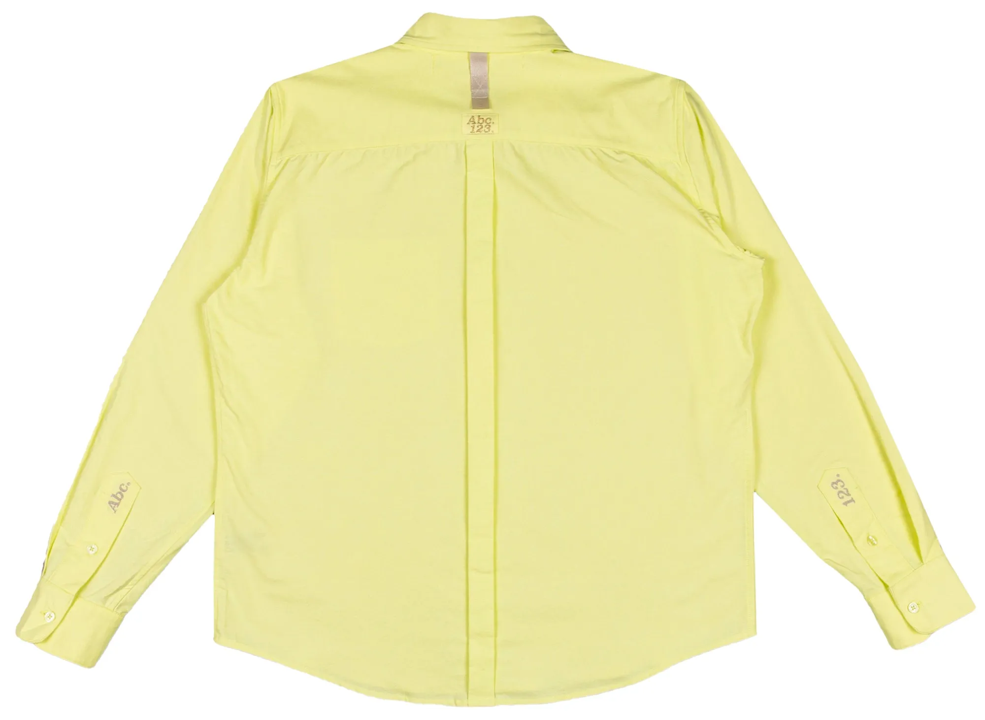 Advisory Board Crystals Abc. 123. Oxford Shirt in Sulfur