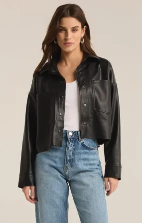 All Day Faux Leather Jacket