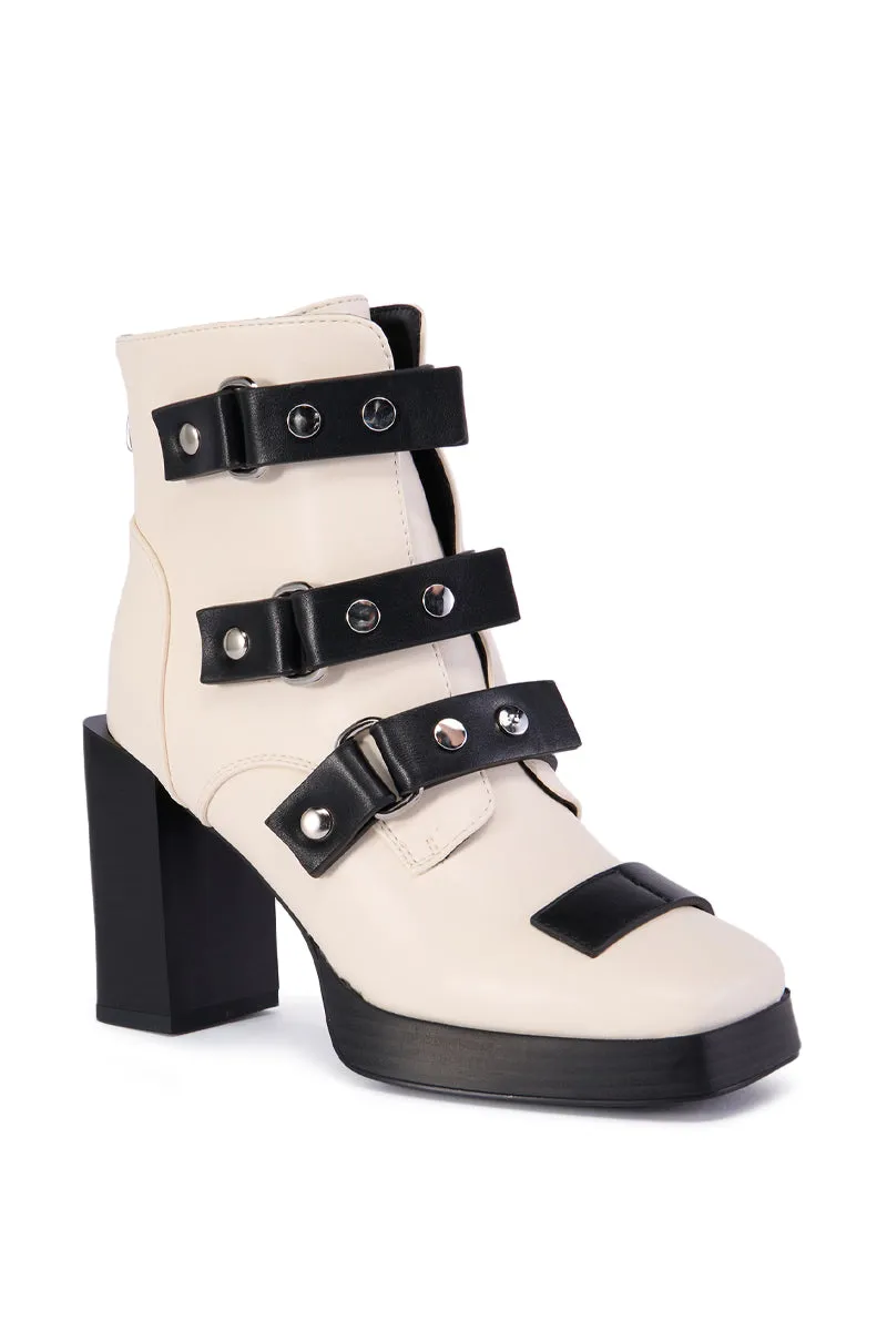 AZALEA WANG ANAYA WHITE BOOTIE