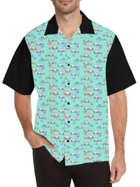 Beetle Hearts Button Up Shirt