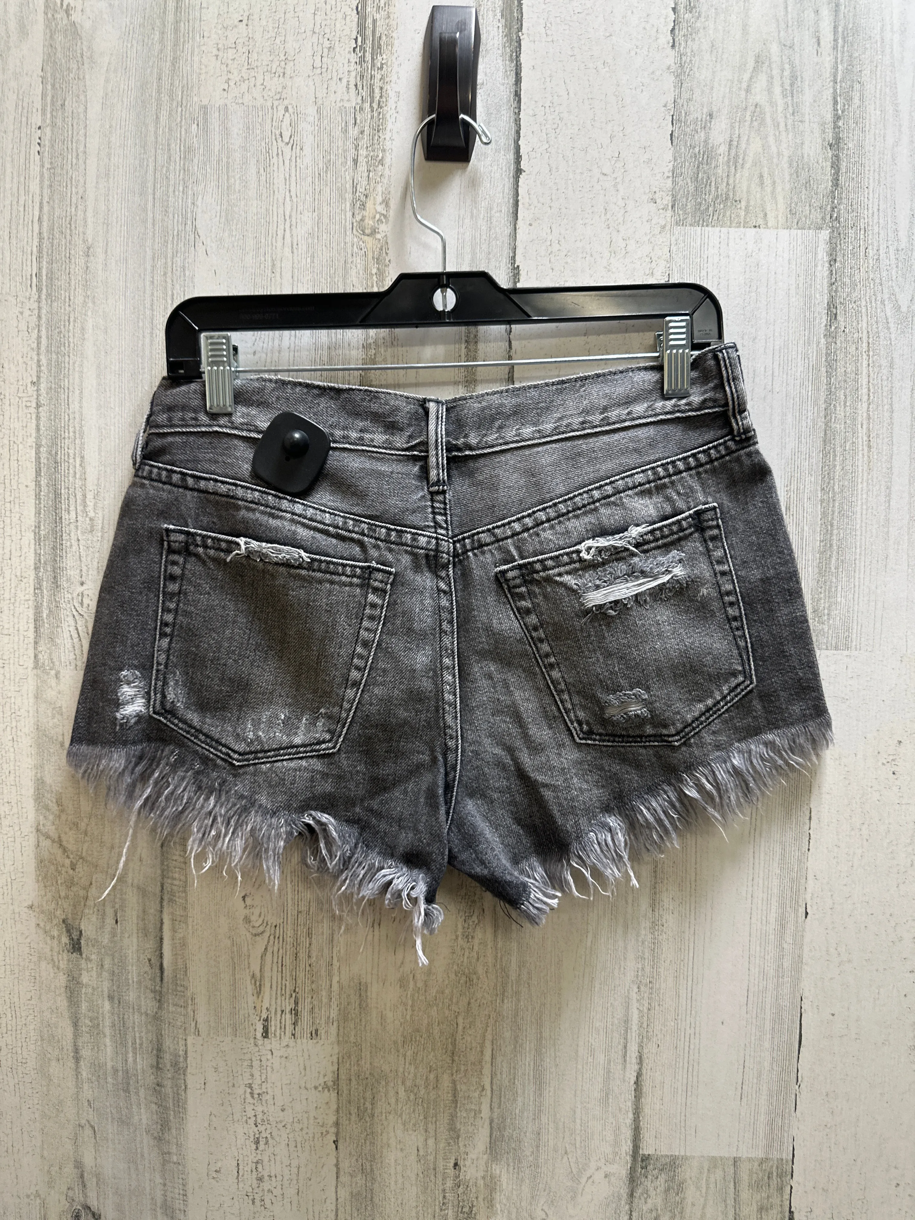 Black Denim Shorts We The Free, Size 0