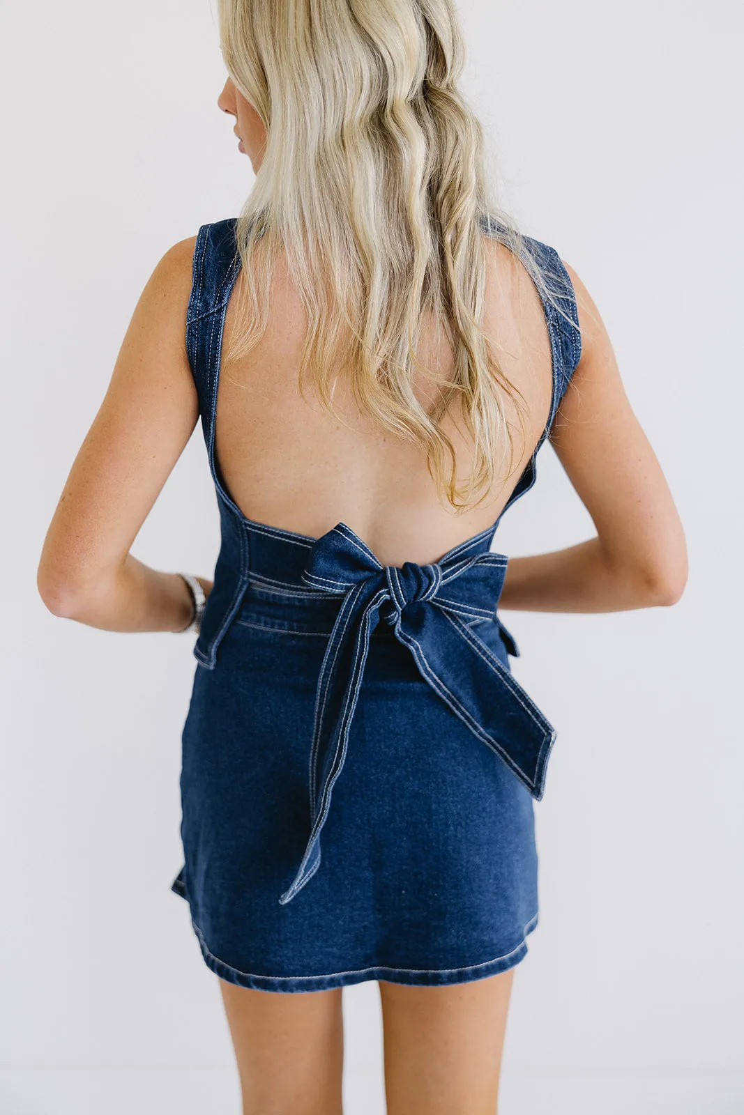 Deanna Denim Set - Dark Denim