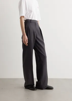 Grey Anthracite Tailored Pants