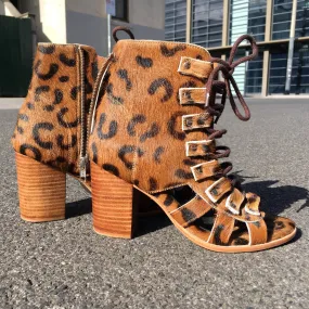 Gypsy Gladiator Sandals - Leopard