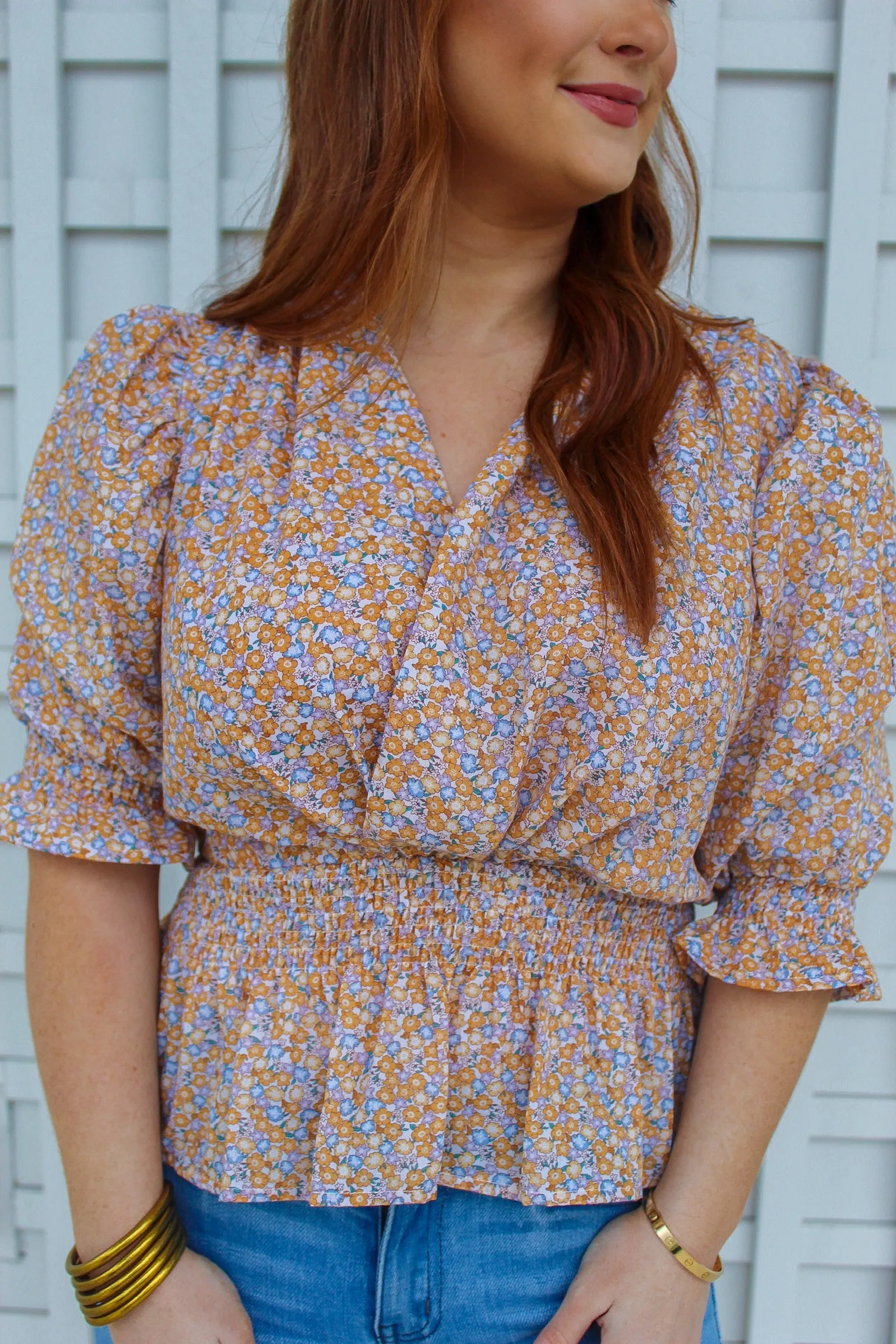 Martigold Floral Blouse