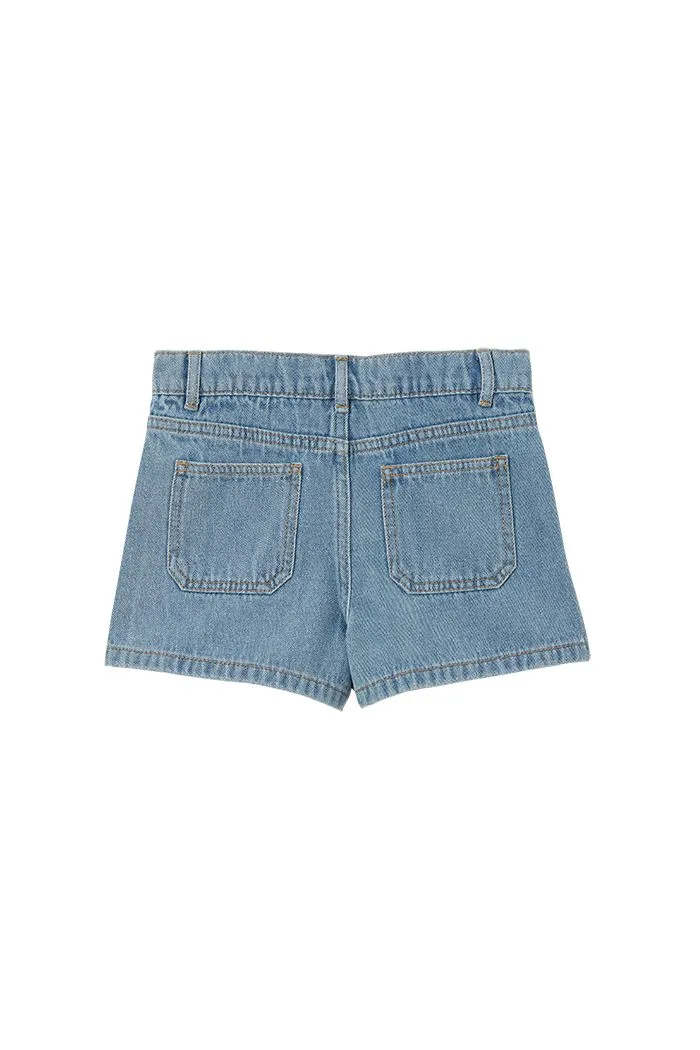 Milky - Utility Denim Short