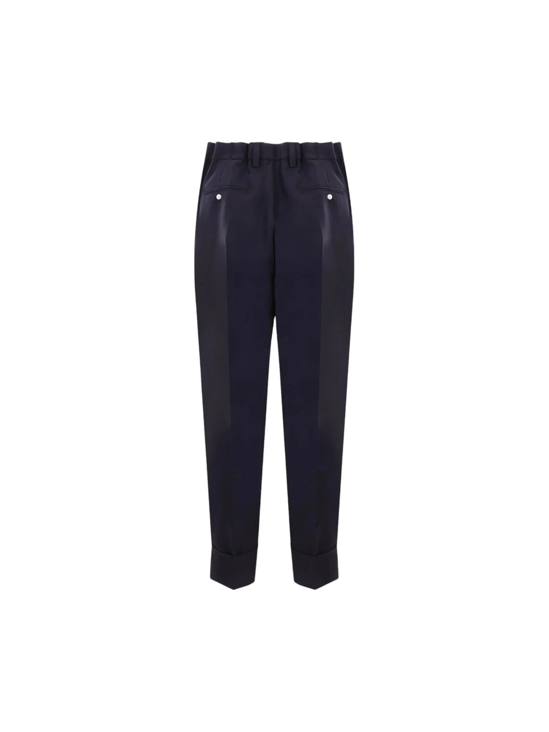 Mohair Wool Tailored Trousers