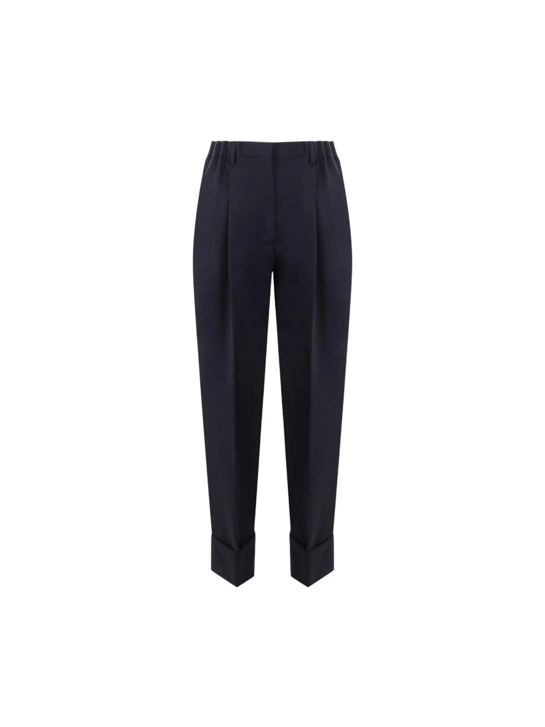 Mohair Wool Tailored Trousers