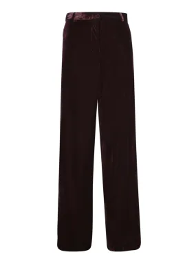 Must Velvet Palazzo Pants