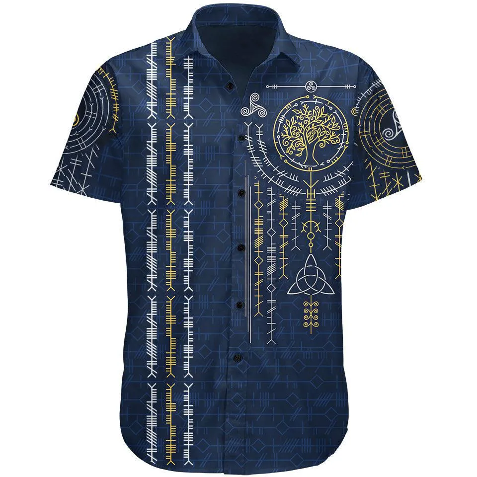 Ogham Button Up Shirt