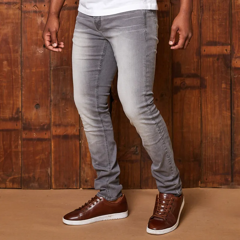 Okavango Super Slim Denim Light Grey Wash