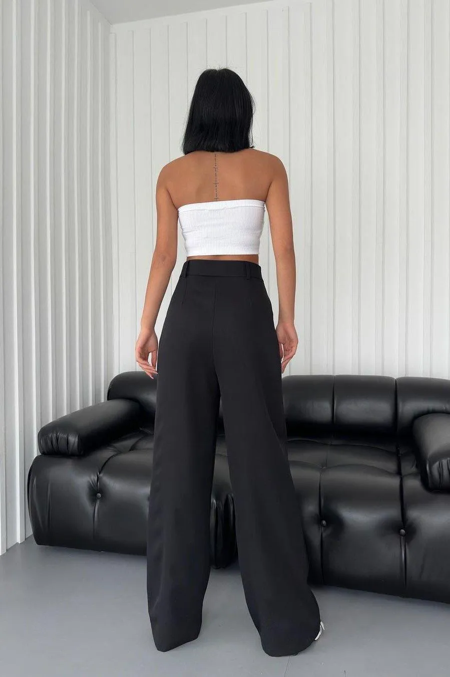 PALAZZO PANTS NOIR