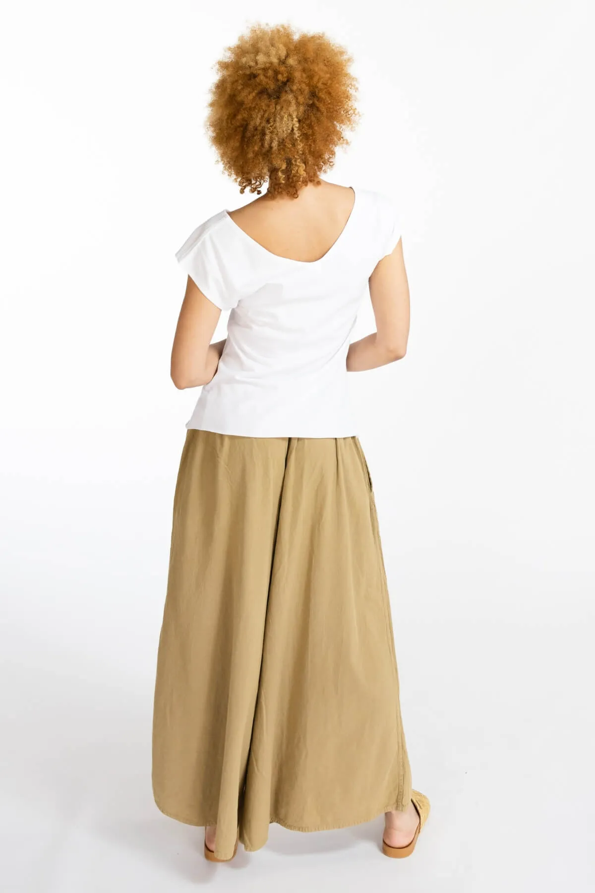 Palazzo Pants - Sand