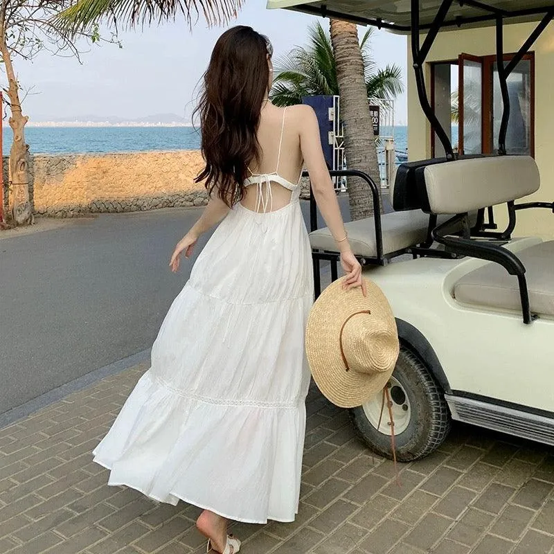 Pearl Boho Summer Maxi Dress