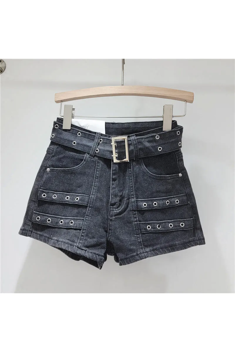 PM0521 Stretch Denim Shorts