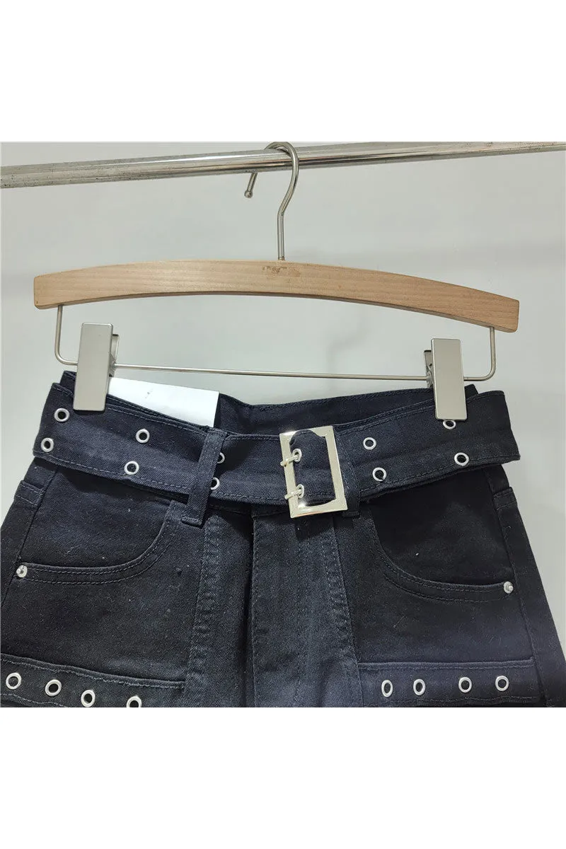 PM0521 Stretch Denim Shorts