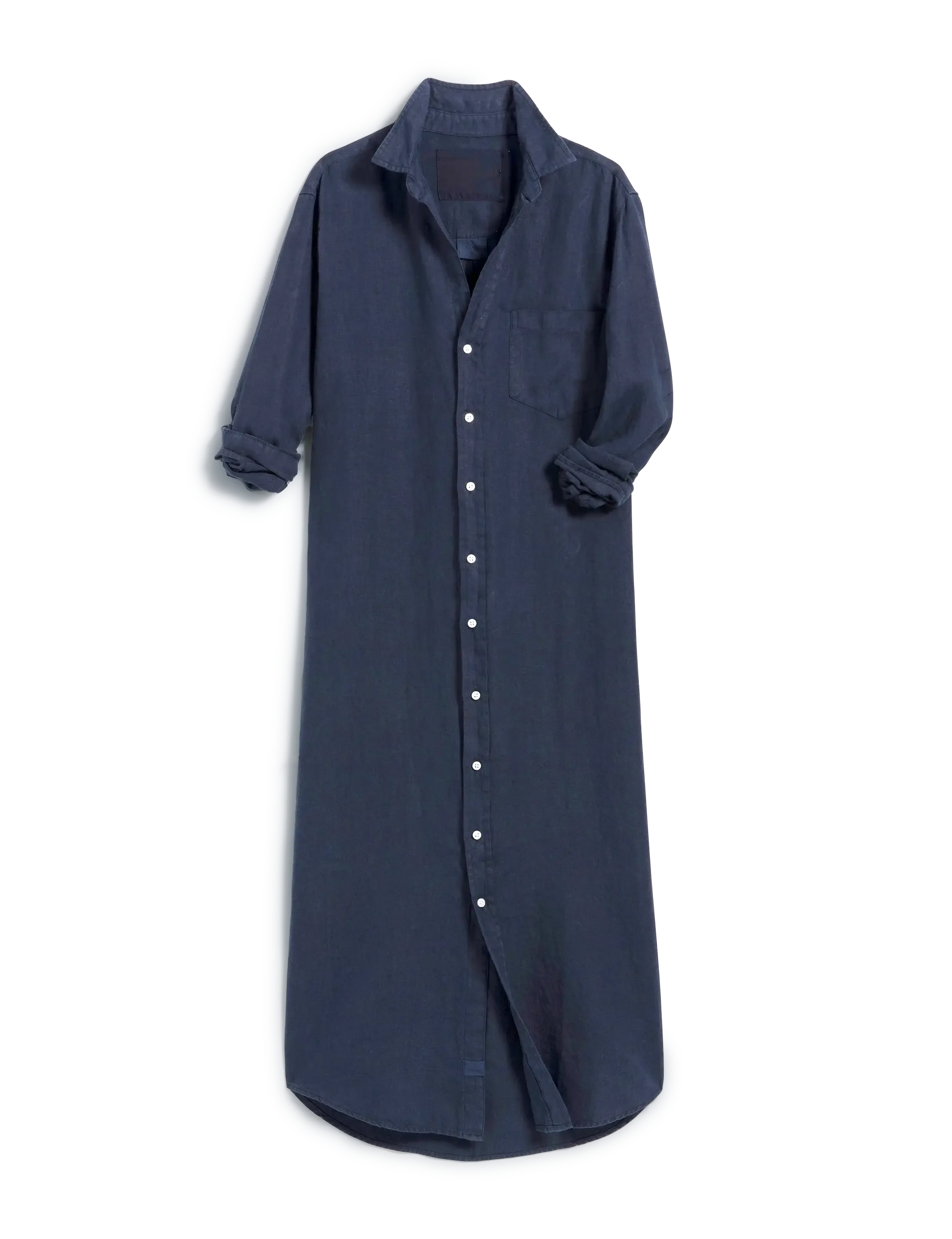 RORY MAXI SHIRTDRESS- NAVY