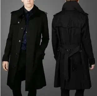 Runway Trench Coat For Men