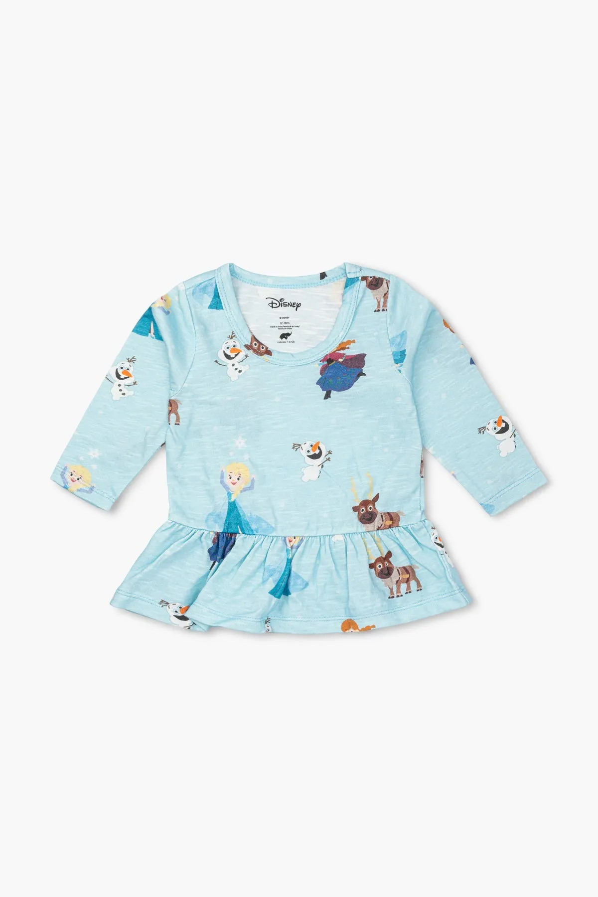 SALE - Long Sleeve Peplum Tee_Disney's Frozen