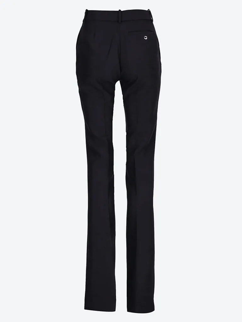 Straight tailored track pants