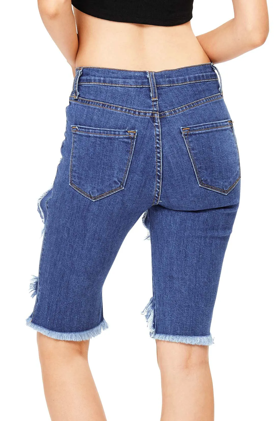 Urban Denim Bermuda Shorts