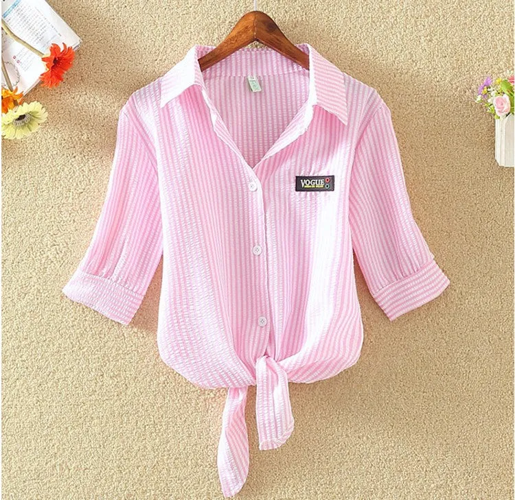 VenusFox Summer Short Sleeve Casual Blouse