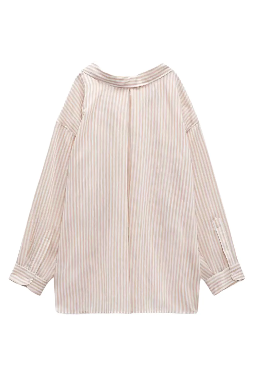 'Wilma' Striped Long-Sleeved Loose Shirt