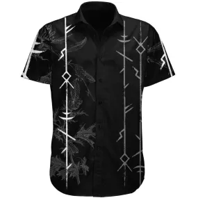 Wisdom of Odin Button Up Shirt